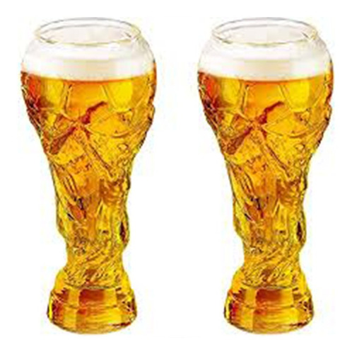 Imagen 2 de 3 de Vaso Vidrio Copa Del Mundo Fifa Qatar 700 Ml