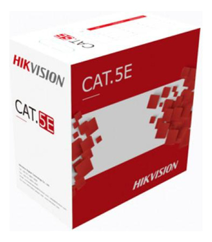Cable De Red Hikvision Cat5e Utp 305m Ds-1ln5eo-uu/e