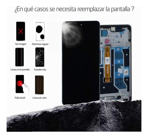 Pantalla Display Lcd Para Realme C67 4g Rmx3890 Con Marco