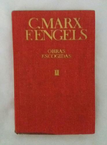 Obras Escogidas Karl Marx Federico Engels Oferta