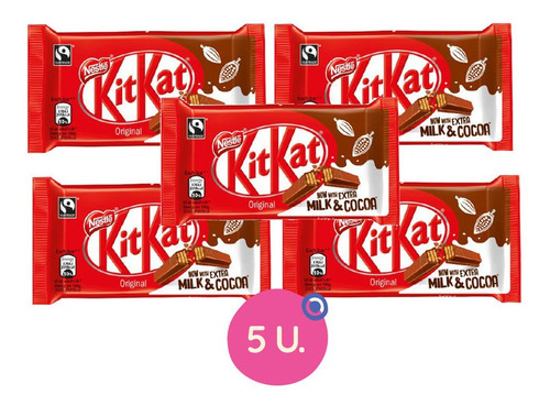 Obleas Kit Kat Nestle X5u - Super Oferta! Delipop