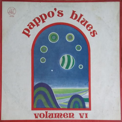 Pappo's Blues- Volumen 6-vinilo Original (1975)-mono/estereo