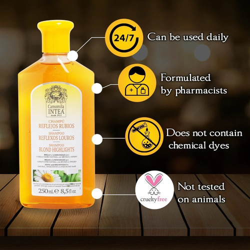 Camomila Intea Cabelo Louro Natural Sh Cond Loção Clareadora