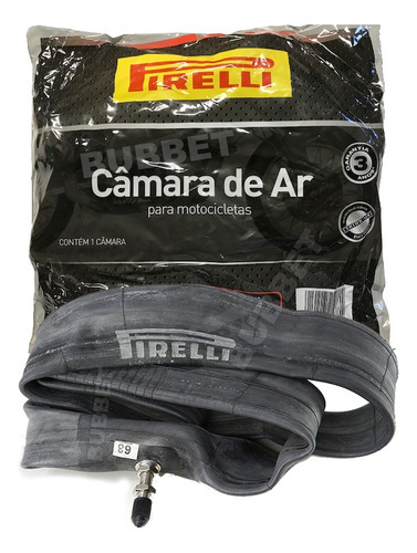 Pneu Dianteiro: 80/90-21 Metzeler Tourance + Câmara Pirelli