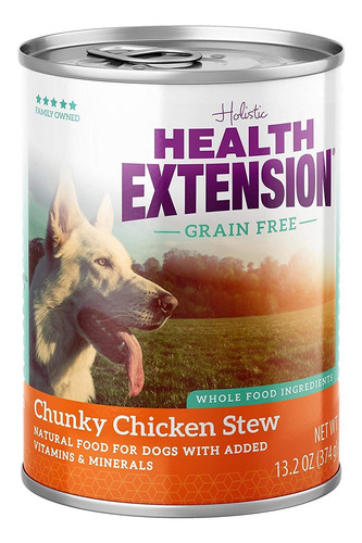 Health Extension Grano Chunky Chicken Stew Enlatado Wet Dog