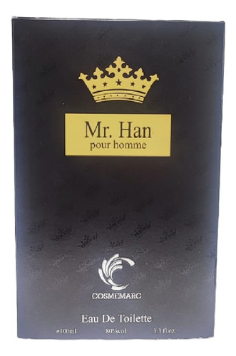 Perfume Hombre Cosmemarc Mr. Han - 100ml