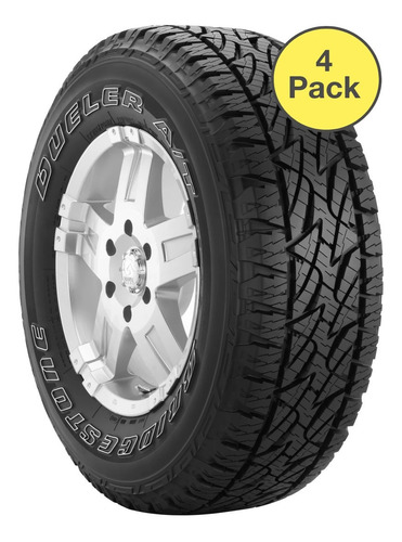 Paq 4 Llantas Bridgestone Dueler A/t Revo 2 Lt235/75r15 110