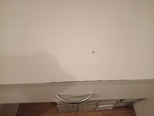 Escritorio Melamina 1 Cajón 1 Metro De Ancho Blanco (Usado)