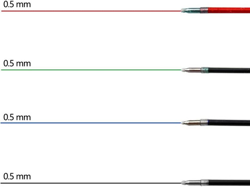 Dunbong Ballpoint Pen Refills 0.5 Mm Ink Pen Replace Refills