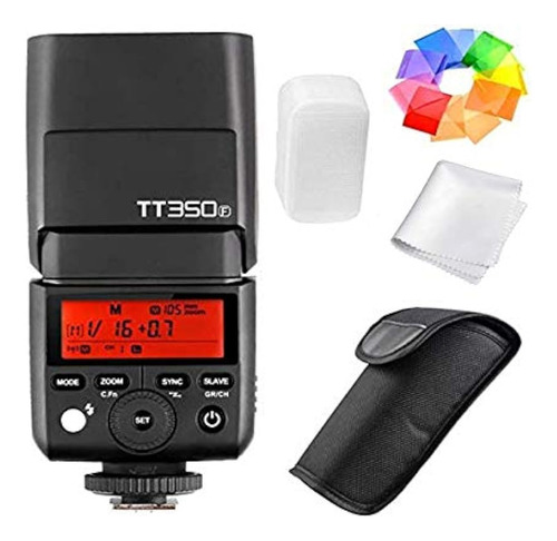 Godox Tt350f 2.4g Hss 1 / 8000s Ttl Gn36 Flash Speedlite De 