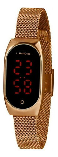 Relógio Feminino Lince Digital Led Ref.: Ldr4641l.pxrx