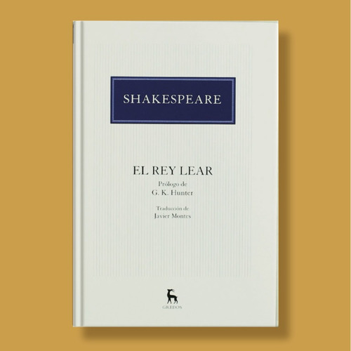 El Rey Lear - William Shakespeare - Libro Nuevo - Tapa Dura