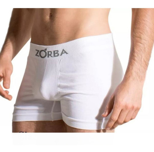 Promo Pack X 6 Boxers Zorba Lisos Sin Costura Algodón