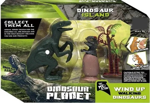 Set De Dinosaurios Chicos Con Huevo - Impo. Sud 7094