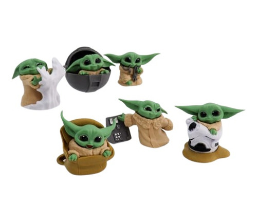 Kit 6 Muñecos Y Figuras De Acción Baby Yoda