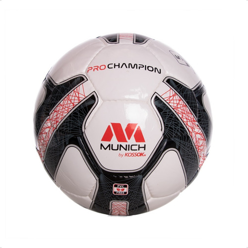 Pelota De Futbol Kossok Pro Champion Nº 5 F11 Color Blanco/rojo