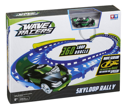 Pista De Autos Wave Racers Skyloop Rally Original