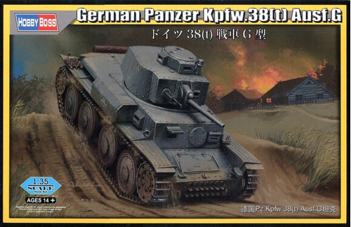 Hobbyboss 80137 German Panzer Kpfw 38 ( T ) Ausf G 1:35