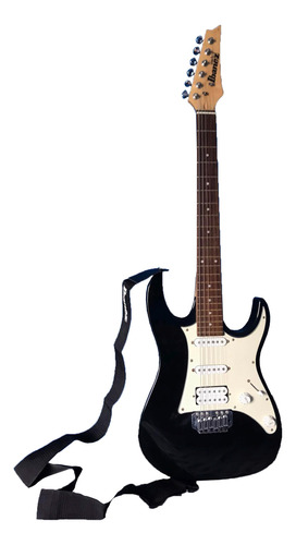 Guitarra Eléctrica Ibanez Gio Negra C/ Blanco (usada)