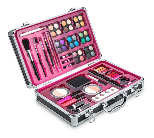 Kit De Maquillaje 52 Piezas Todo En 1 Estuche De Viaje