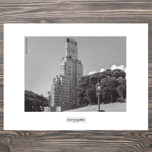 Lámina Foto Edificio Kavanagh De Buenos Aires 40 X 30 Cm