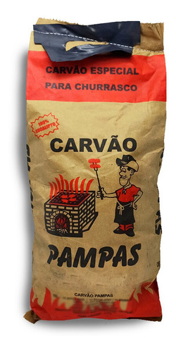 Carvao Especial P/ Churrasco 100% Eucalipto Atacado C/4