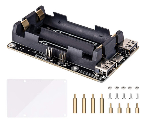 Para Raspberry Pi 4, Fuente De Alimentación Ups Ininterrumpi