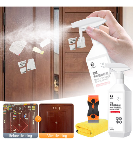 Líquido Limpiador De Pegamento Para Vidrio W Power Remover A
