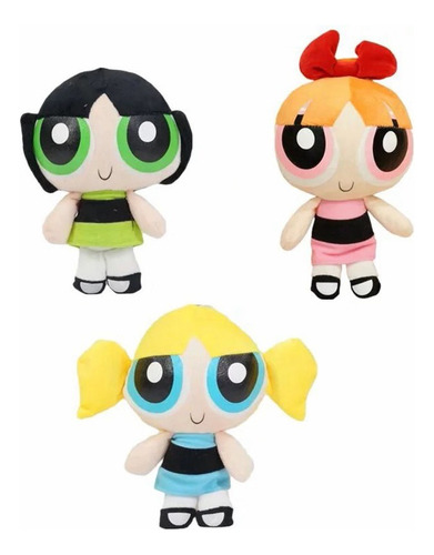 Chicas Superpoderosas Set 3 Peluches