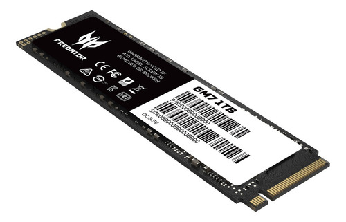 Ssd Interno 1tb Acer Predator Gm7 M.2 2280 Nmve Pcie 4