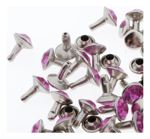 100 Uds. De Remaches Huecos Con Remaches De Diamantes De