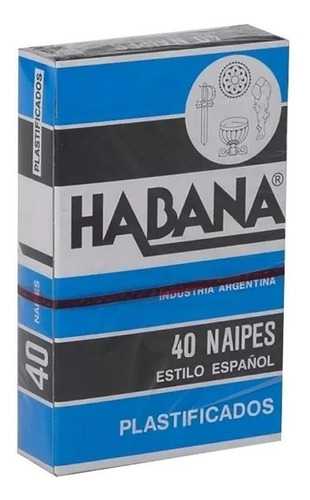 Pack Mazo De Cartas Españolas X 50 Habana X10 Unidades