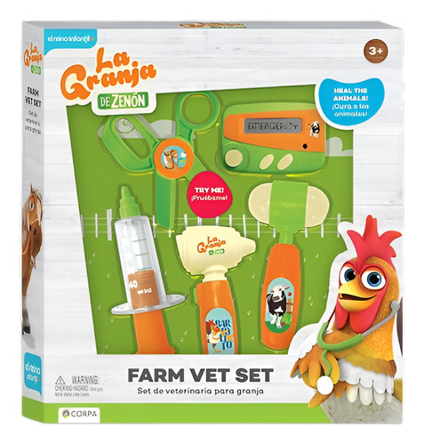 La Granja De Zenon - Set Veterinaria Caja Chica