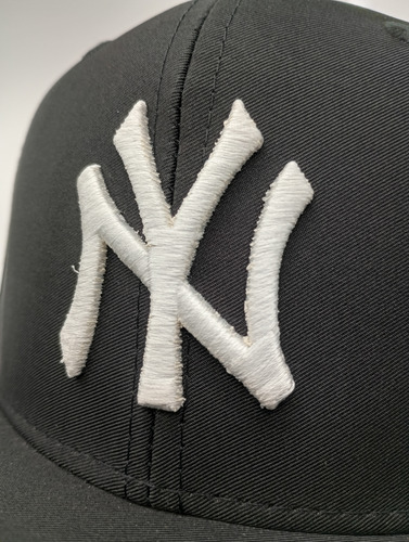 Gorra Flat Snapback Mlb Deportes Ajustable Calidad Premium Ny Yankee Clássic Black Medida Única Ajustable