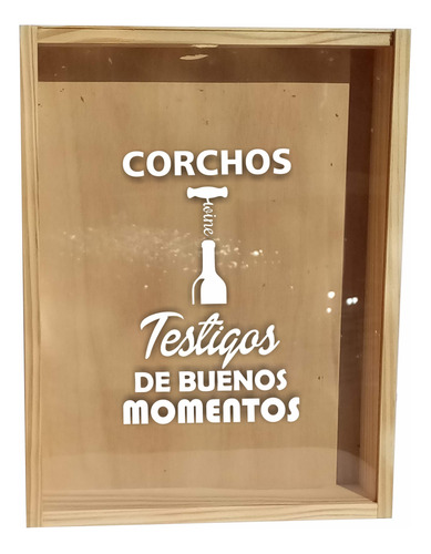 Corchera En Madera- Original -corchos Testigos 02