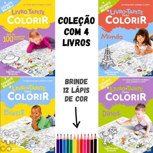 Título: Apostila com desenhos para colorir Dinossauros/ pintar infantil