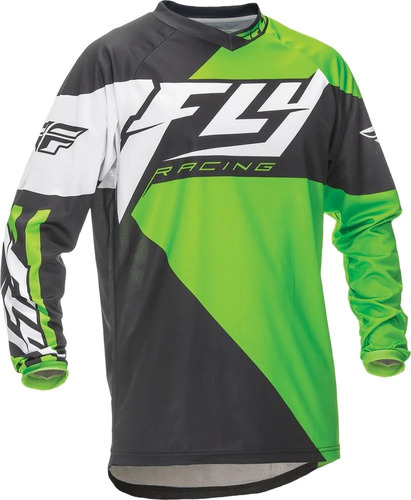 Jersey Fly Racing F-16 Grn/blk Talla L