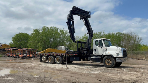 Camión Freightliner 114sd Con Grúa Hiab 322e-4 Hipro