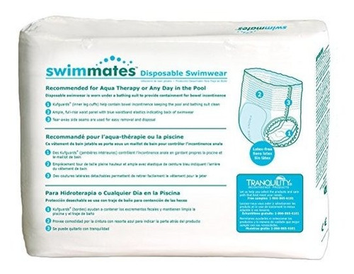 Pañales Desechables Swimates, Medio, Paquete - 20