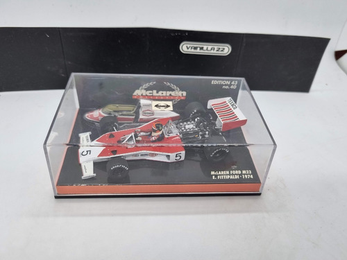 Mclaren M23 Fittipaldi Campeon F1 1974 1/43 Minichamps