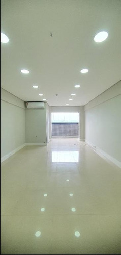 Sala Para Alugar, 40 M² - Encruzilhada - Santos/sp - Sa0313