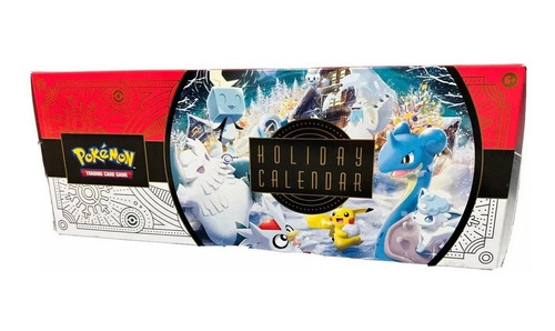 Caja De Cartas Y Calendario Pokémon Tcg Holiday Inglés 2022 