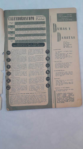 Revista Antigua ** Damas Y Damitas ** Nº 1001 (Usado)