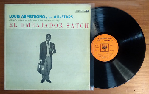 Louis Armstrong El Embajador Satch Disco Lp Vinilo