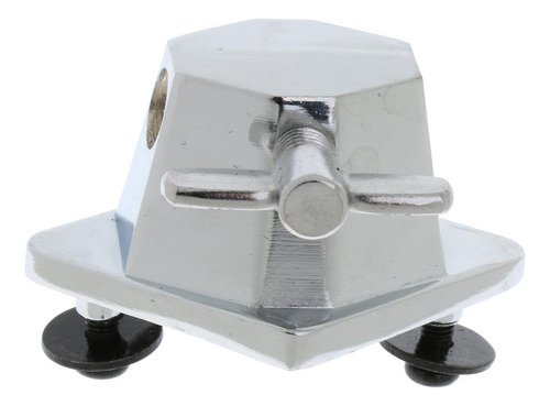 1 Pieza Soporte De Pierna De Tom Piso Cromado Bracket Para