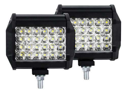 Faro Delantero De Coche, 12 V, 24 V, 72 W, 2 Unidades, Para