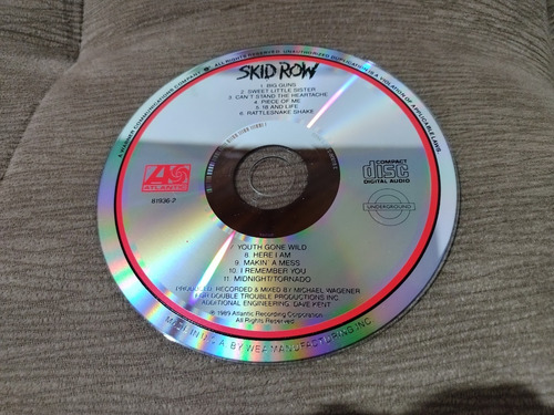 Cd Skid Row - Skid Row. Importado Eua.