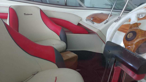 Lancha Victoria Con Motor Johnson 140hp Linea 2008 Impecable
