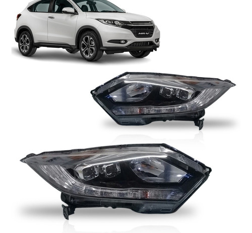 Farol Hrv Touring 2017 2018 Elétrico Com Motor Com Projetor