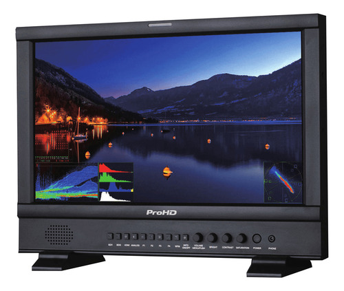 Monitor Broadcast Jvc Dt-n17f Prohd 17.3  Lcd Ips Sdi Hdmi
